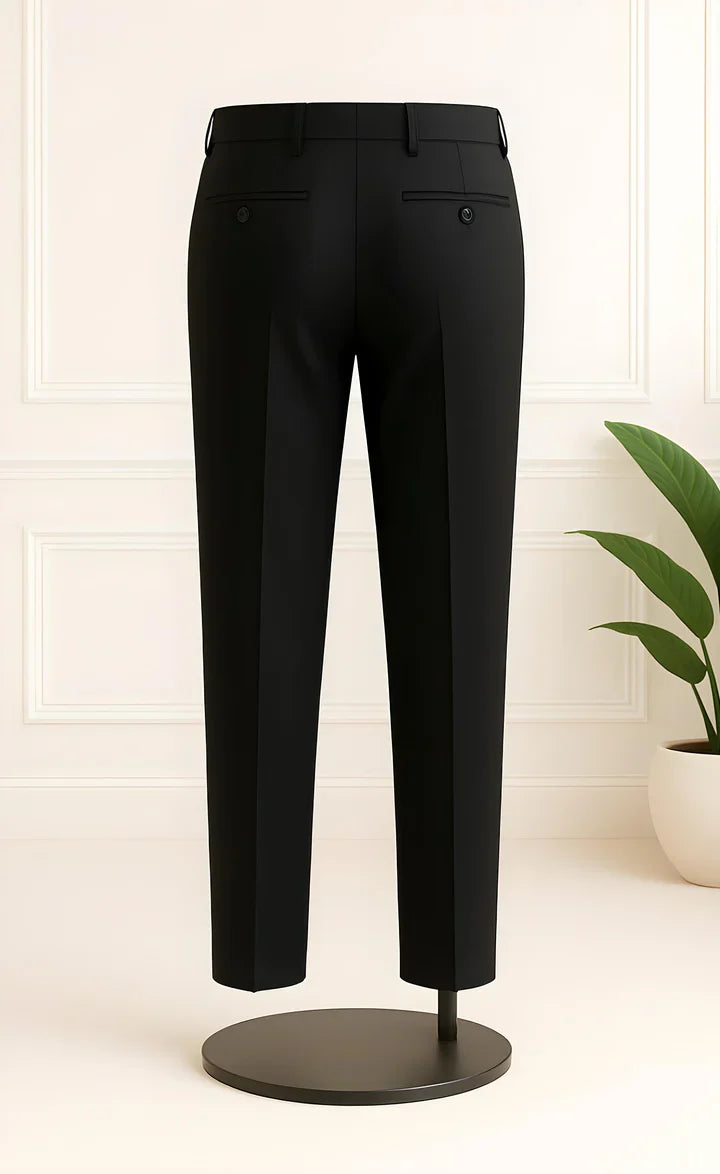 Elegant Black Shawl Lapel 3-Piece Suit/Tailored Fit