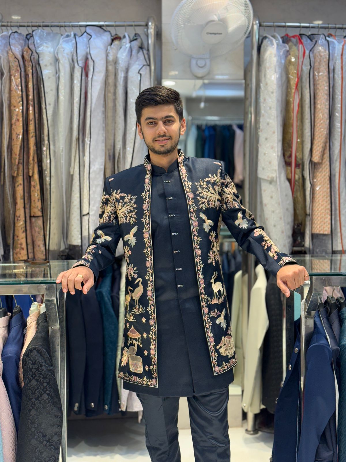 Elegant Fusion Indo-Western Shrug – Contemporary Ethnic Charm