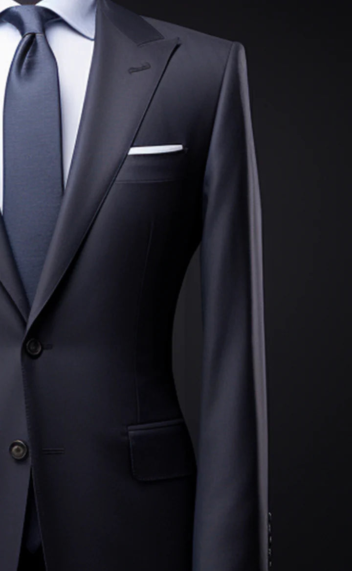 Navy Blue 2-Piece Suit – Effortless Modern Elegance”