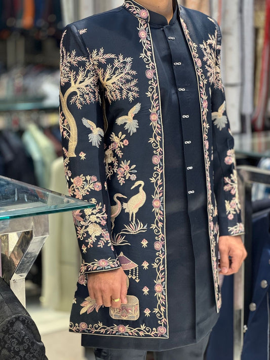 Elegant Fusion Indo-Western Shrug – Contemporary Ethnic Charm