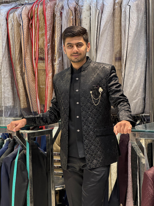 Elegant Fusion Jodhpuri Shrug – Contemporary Ethnic Charm