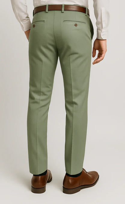 Elegant Sage green 3-Piece Suit/Tailored Fit