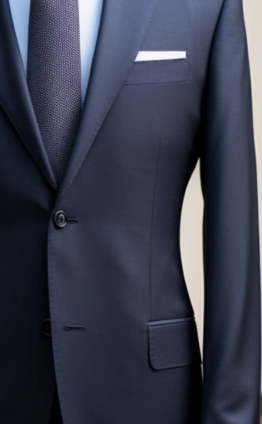 Navy Blue 2-Piece Suit – Effortless Modern Elegance”