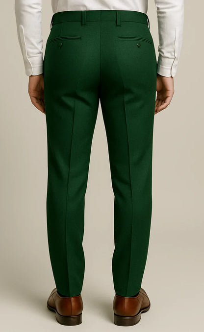 Elegant Green 3-Piece Suit/Tailored Fit