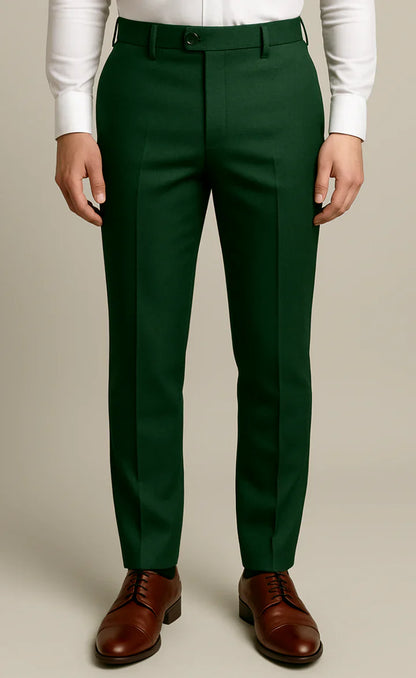 Elegant Green 3-Piece Suit/Tailored Fit